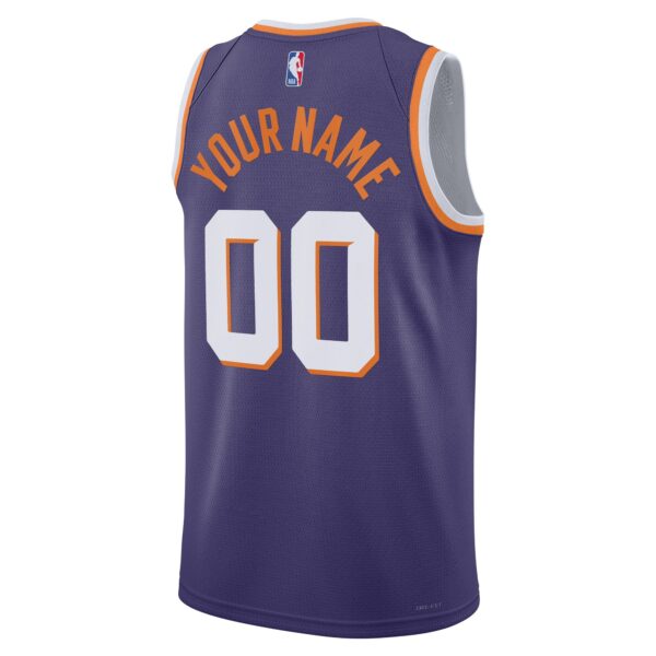Phoenix Suns Nike Unisex Swingman Custom Jersey - Purple - Icon Edition - Image 4
