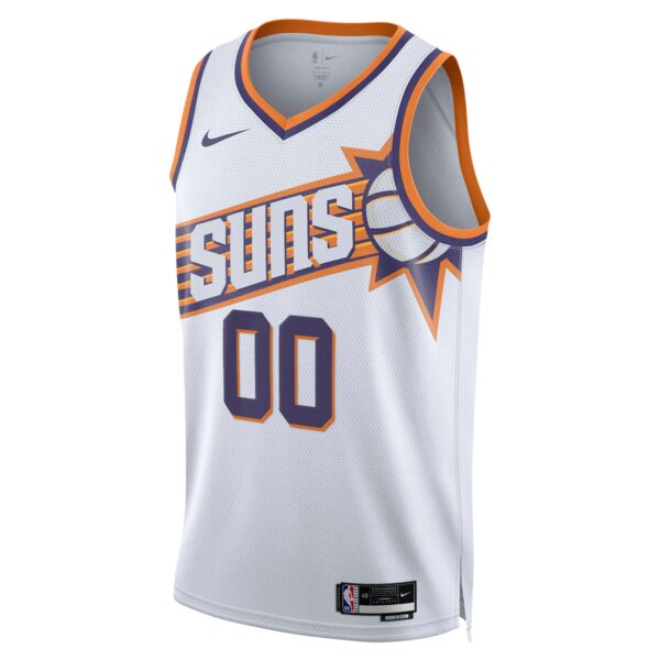 Phoenix Suns Nike Unisex Swingman Custom Jersey - White - Association Edition - Image 3