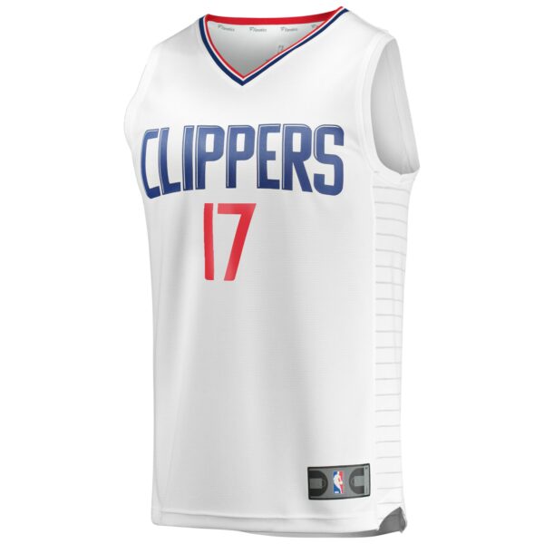PJ Tucker LA Clippers Fanatics Fast Break Player Jersey - Association Edition - White - Image 3