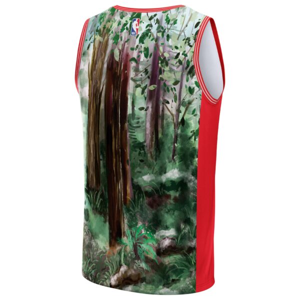 Portland Trail Blazers NBA & KidSuper Studios by Fanatics Unisex Hometown Jersey - Green - Image 4