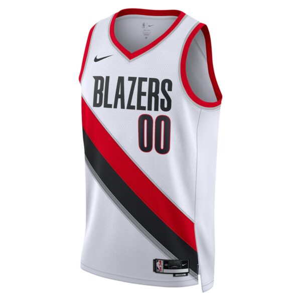 Portland Trail Blazers Nike Unisex Swingman Custom Jersey White - Association Edition - Image 3