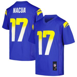 Puka Nacua Los Angeles Rams Youth  Replica Player Jersey - Royal