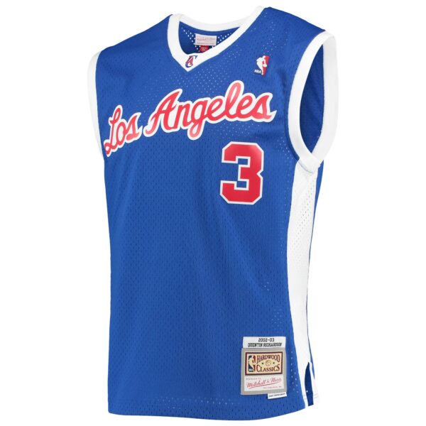 Quentin Richardson LA Clippers Mitchell & Ness 2001/02 Hardwood Classics Swingman Jersey - Royal - Image 3
