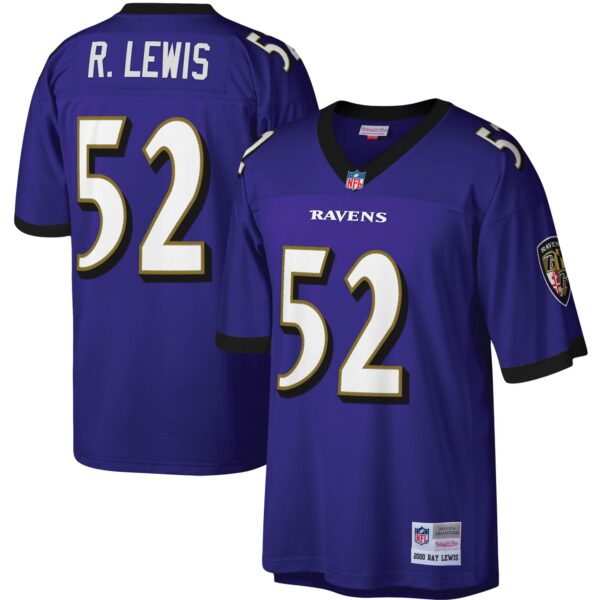 Ray Lewis Baltimore Ravens Mitchell & Ness Legacy Replica Jersey - Purple