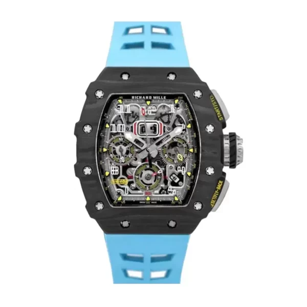 Richard Mille 011-03 Blue Strap Watch