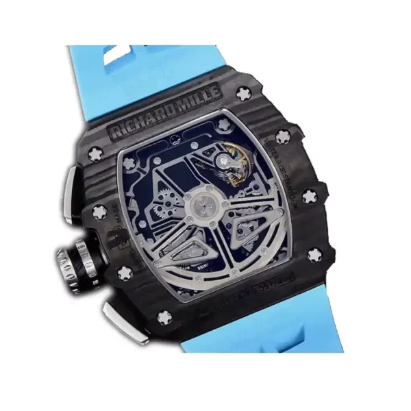 Richard Mille 011-03 Blue Strap Watch - Image 4