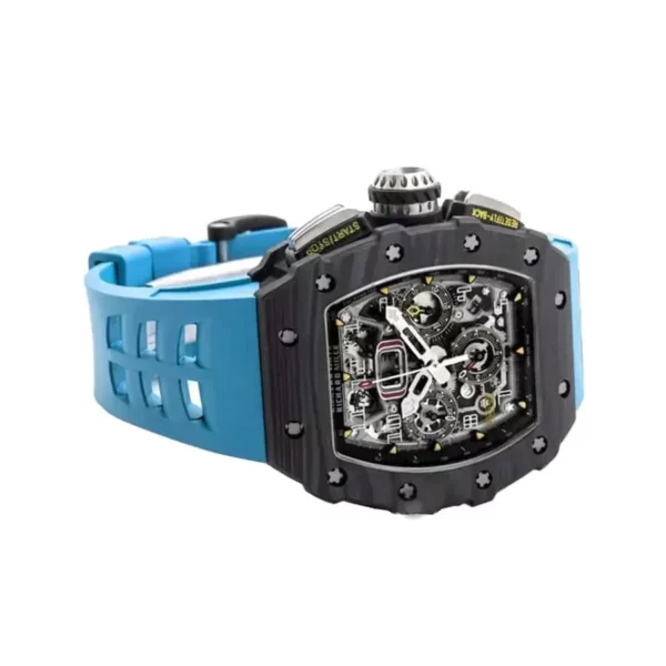 Richard Mille 011-03 Blue Strap Watch - Image 2
