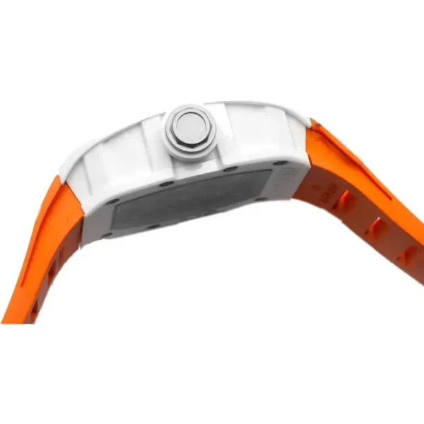 Richard Mille 055 Orange Strap Watch - Image 4
