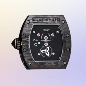 Richard Mille RM 019-004 Blue Rubber Strap Automatic Men Watch