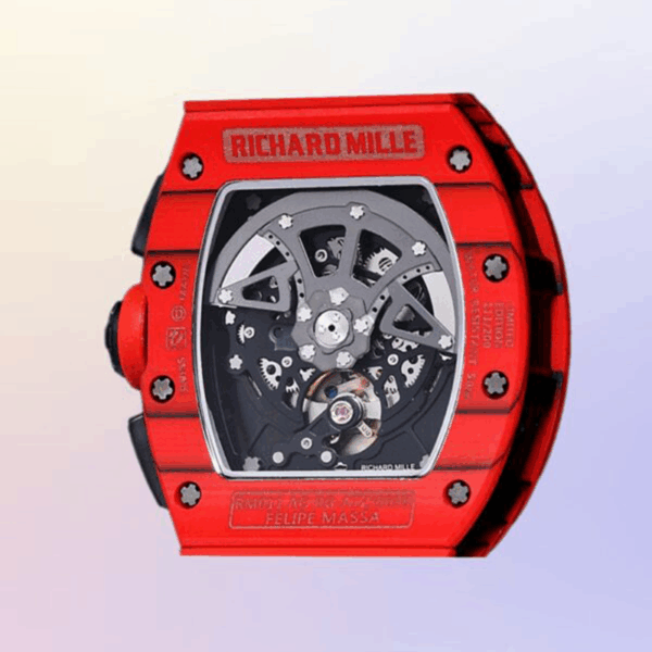 Richard Mille RM011 RM011-019 Around 45mm Men Transparent Dial Watch - Image 2
