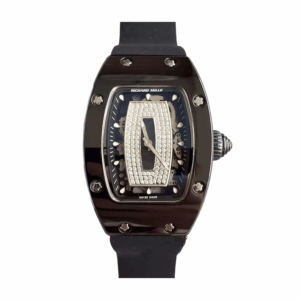 Richard Mille RM07-01 Around 31 45mm Ladies RM07-01-006 Black With Diamonds Dial Black Watch