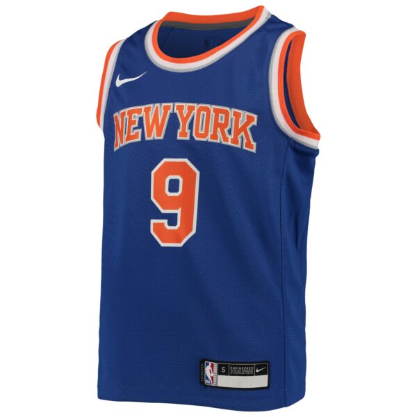 RJ Barrett New York Knicks Nike Youth Swingman Jersey - Icon Edition - Royal - Image 3