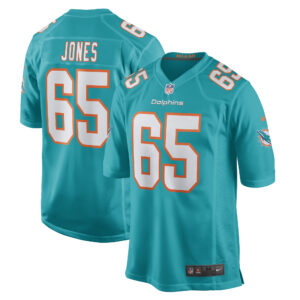 Robert Jones Miami Dolphins Nike Game Jersey - Aqua