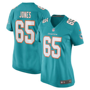 Robert Jones Miami Dolphins Nike Women's Game Jersey - Aqua