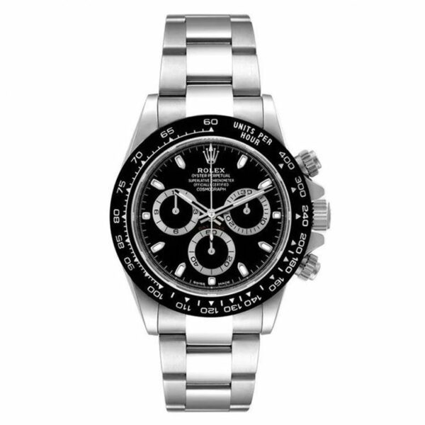 Rolex Cosmograph Daytona Ceramic Bezel Black Dial Mens Watch