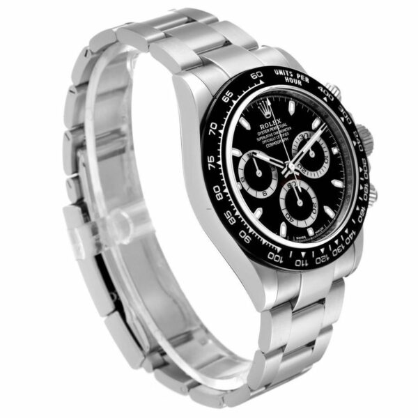 Rolex Cosmograph Daytona Ceramic Bezel Black Dial Mens Watch - Image 3