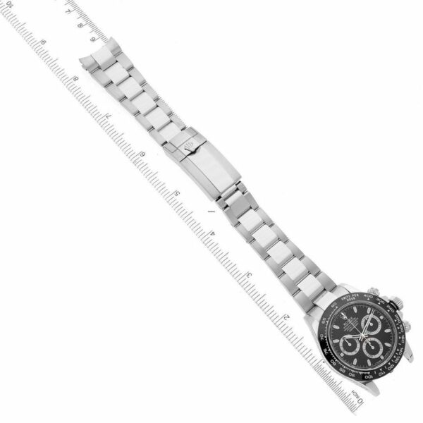 Rolex Cosmograph Daytona Ceramic Bezel Black Dial Mens Watch - Image 9