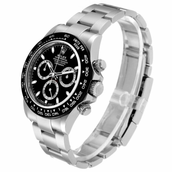 Rolex Cosmograph Daytona Ceramic Bezel Black Dial Mens Watch - Image 4