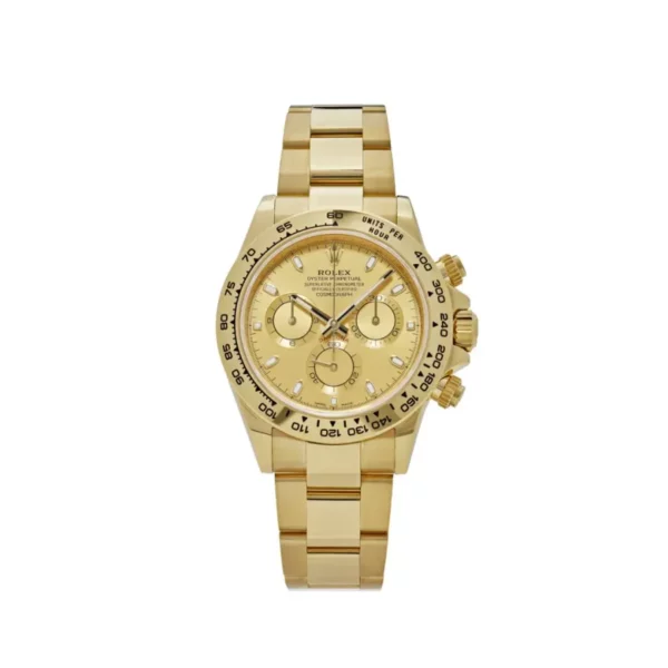 Rolex Cosmograph Daytona Champagne Dial 18Kt Yellow Gold Oyster Bracelet MenS Watch 116508-0003 - Image 2