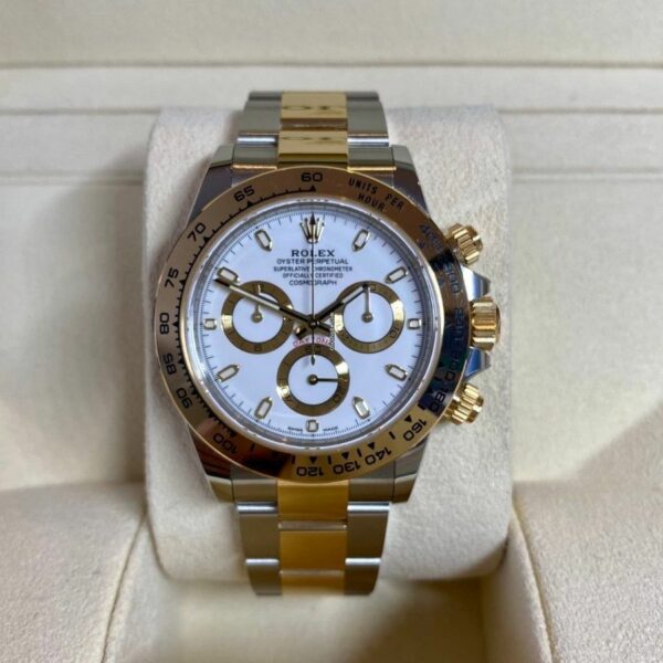 Rolex Cosmograph Daytona White Dial Stainless Steel Oyster Bracelet Bracelet Automatic Mens Watch 116503 Wso 40Mm - Image 2