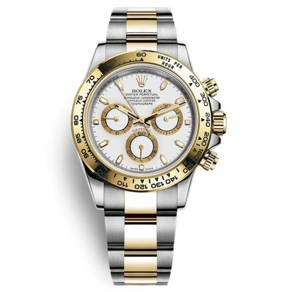 Rolex Cosmograph Daytona White Dial Stainless Steel Oyster Bracelet Bracelet Automatic Mens Watch 116503 Wso 40Mm