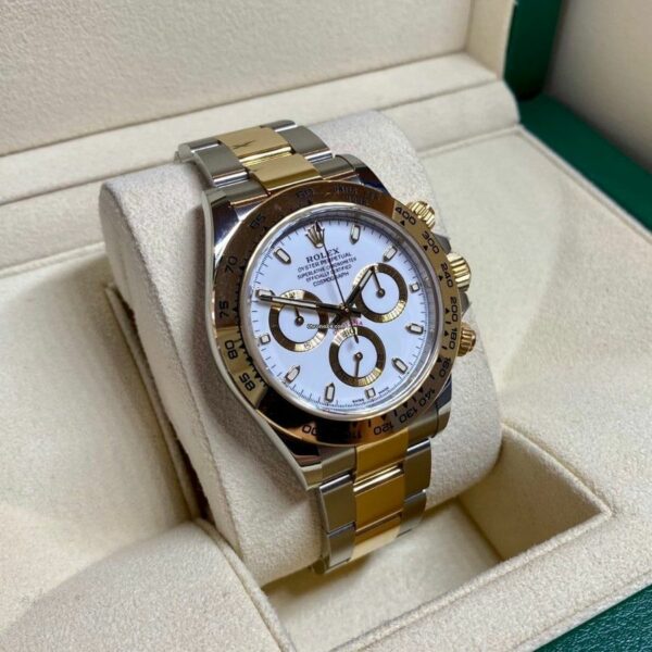 Rolex Cosmograph Daytona White Dial Stainless Steel Oyster Bracelet Bracelet Automatic Mens Watch 116503 Wso 40Mm - Image 4