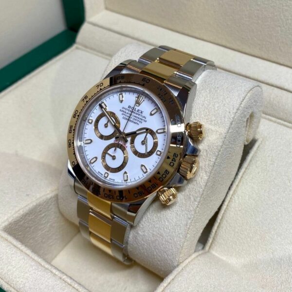 Rolex Cosmograph Daytona White Dial Stainless Steel Oyster Bracelet Bracelet Automatic Mens Watch 116503 Wso 40Mm - Image 3