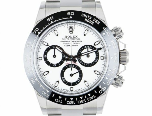 Rolex Cosmograph Daytona White Dial Stainless Steel Oyster Mens Watch 116500Wso 40Mm - Image 2
