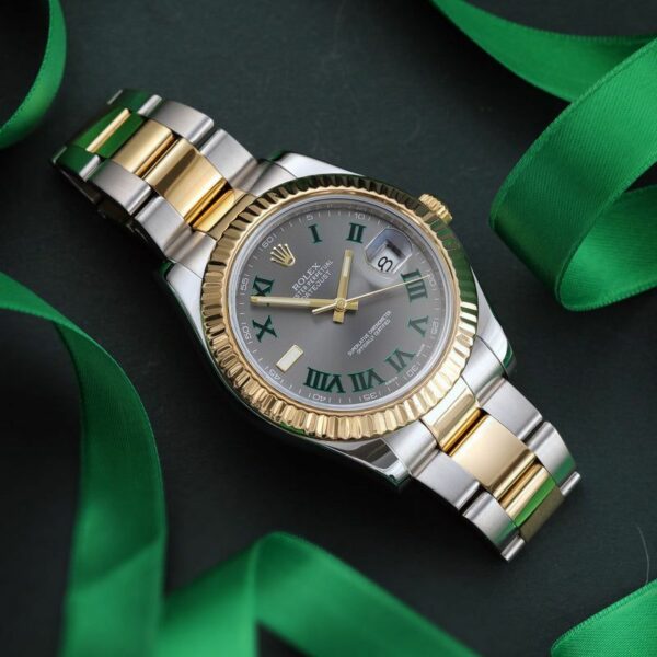 ROLEX DATEJUST 41 WATCH 126331 WIMBLEDON - Image 6