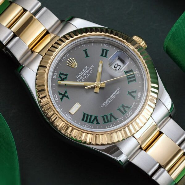 ROLEX DATEJUST 41 WATCH 126331 WIMBLEDON - Image 2