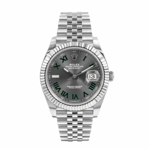 Rolex Datejust 41 Wimbledon 2022 Fluted Jubilee 126334 Watch