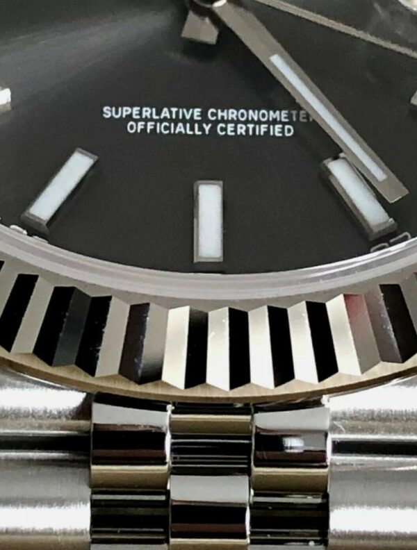 Rolex Datejust 41mm Ref 126334 Rhodium Dial Watch - Image 4