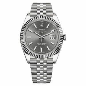 Rolex Datejust 41mm Ref 126334 Rhodium Dial Watch