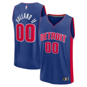 Ron Holland II Detroit Pistons Fanatics Youth Fast Break Replica Player Jersey - Icon Edition - Blue