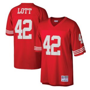 Ronnie Lott San Francisco 49ers Mitchell & Ness Legacy Replica Jersey - Scarlet
