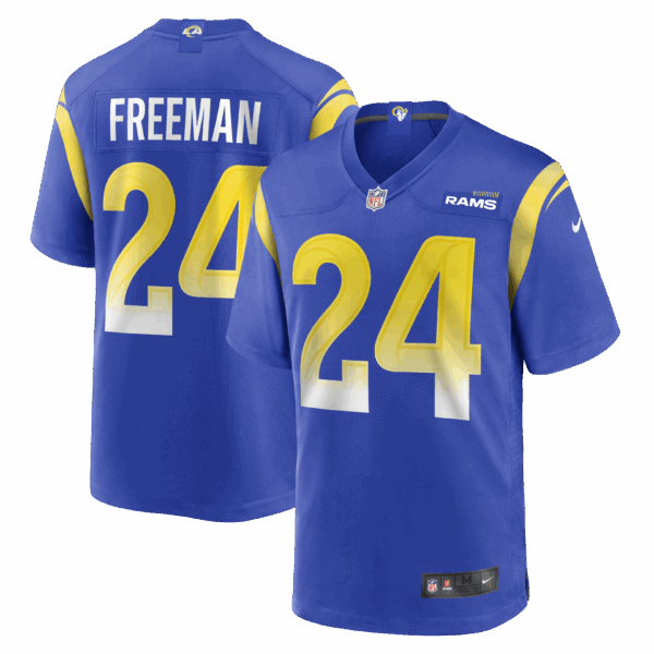 Royce Freeman Los Angeles Rams Nike  Game Jersey - Royal