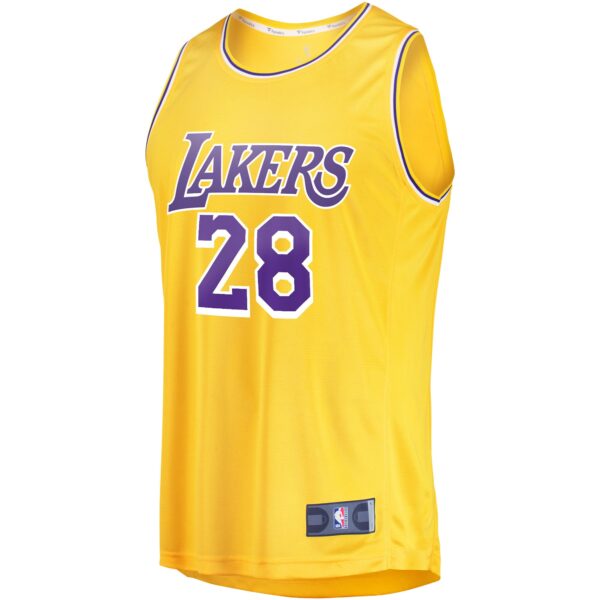 Rui Hachimura Los Angeles Lakers Fanatics Youth Fast Break Player Jersey - Icon Edition - Gold - Image 3