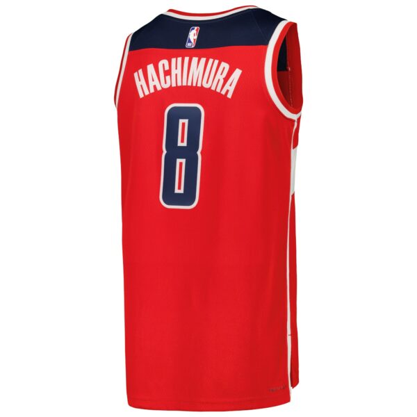 Rui Hachimura Washington Wizards Nike Swingman Jersey - Red - Image 4
