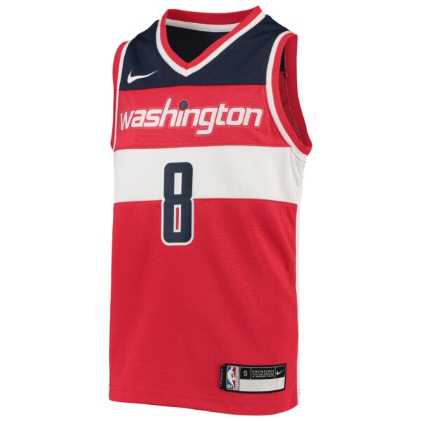 Rui Hachimura Washington Wizards Nike Youth Team Swingman Jersey - Red - Image 3