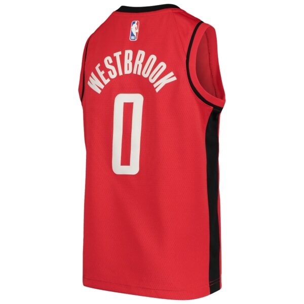 Russell Westbrook Houston Rockets Nike Youth Swingman Jersey - Icon Edition - Red - Image 4