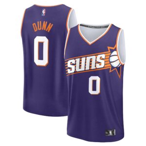 Ryan Dunn  Phoenix Suns Fanatics Youth 2024 NBA Draft Fast Break Player Jersey - Icon Edition - Purple