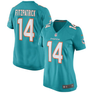 Ryan Fitzpatrick Miami Dolphins Nike Women's Game Jersey - Aqua
