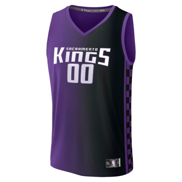 Sacramento Kings Fanatics Custom Fast Break Jersey - Purple - Statement Edition - Image 3