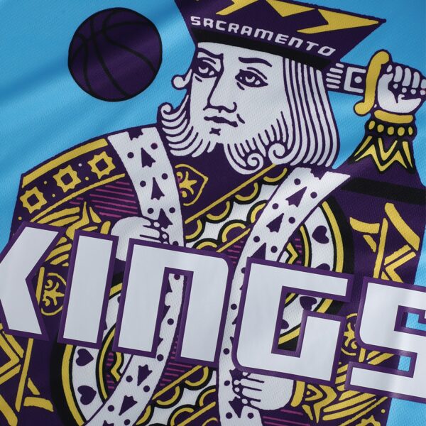 Sacramento Kings NBA & KidSuper Studios by Fanatics Unisex Hometown Jersey - Blue - Image 7