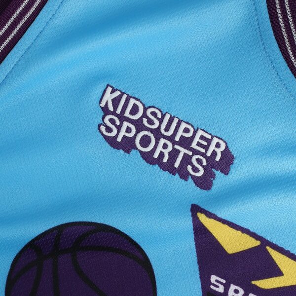 Sacramento Kings NBA & KidSuper Studios by Fanatics Unisex Hometown Jersey - Blue - Image 5