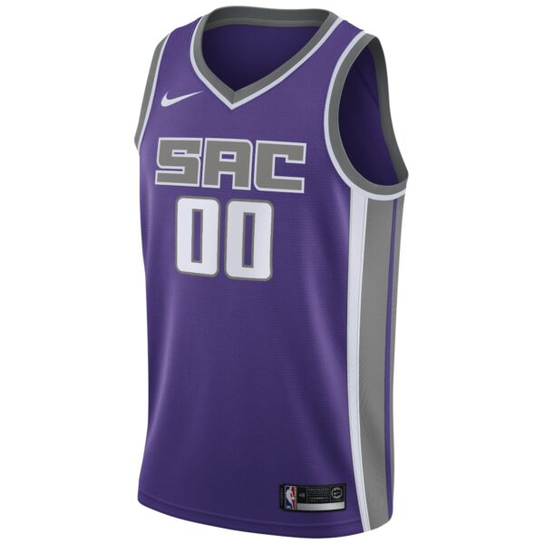 Sacramento Kings Nike Swingman Custom Jersey Purple - Icon Edition - Image 3