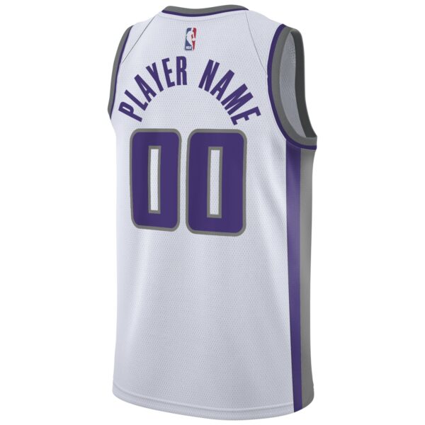 Sacramento Kings Nike Swingman Custom Jersey White - Association Edition - Image 4