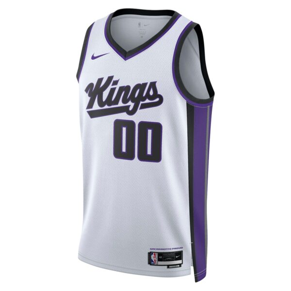 Sacramento Kings Nike Unisex Swingman Custom Jersey - Association Edition - White - Image 3