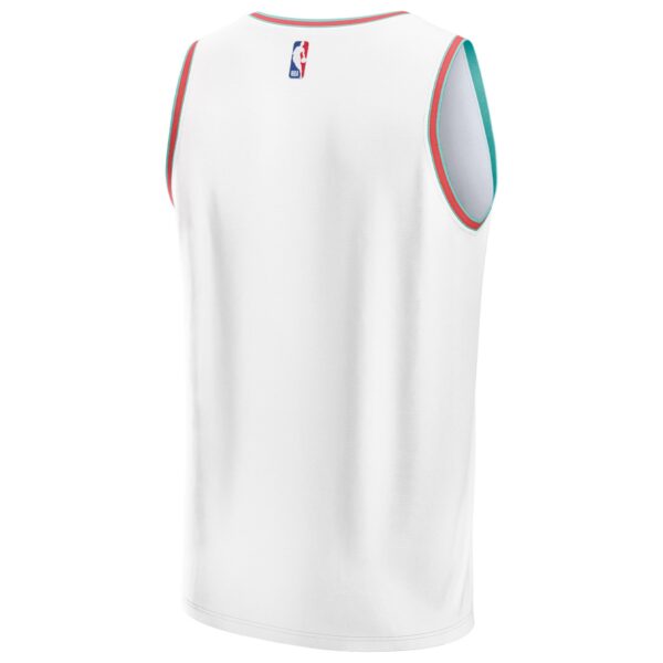 San Antonio Spurs NBA & KidSuper Studios by Fanatics Unisex Hometown Jersey - White - Image 4