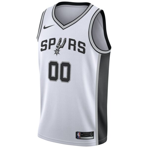 San Antonio Spurs Nike Custom Swingman Jersey White - Association Edition - Image 3